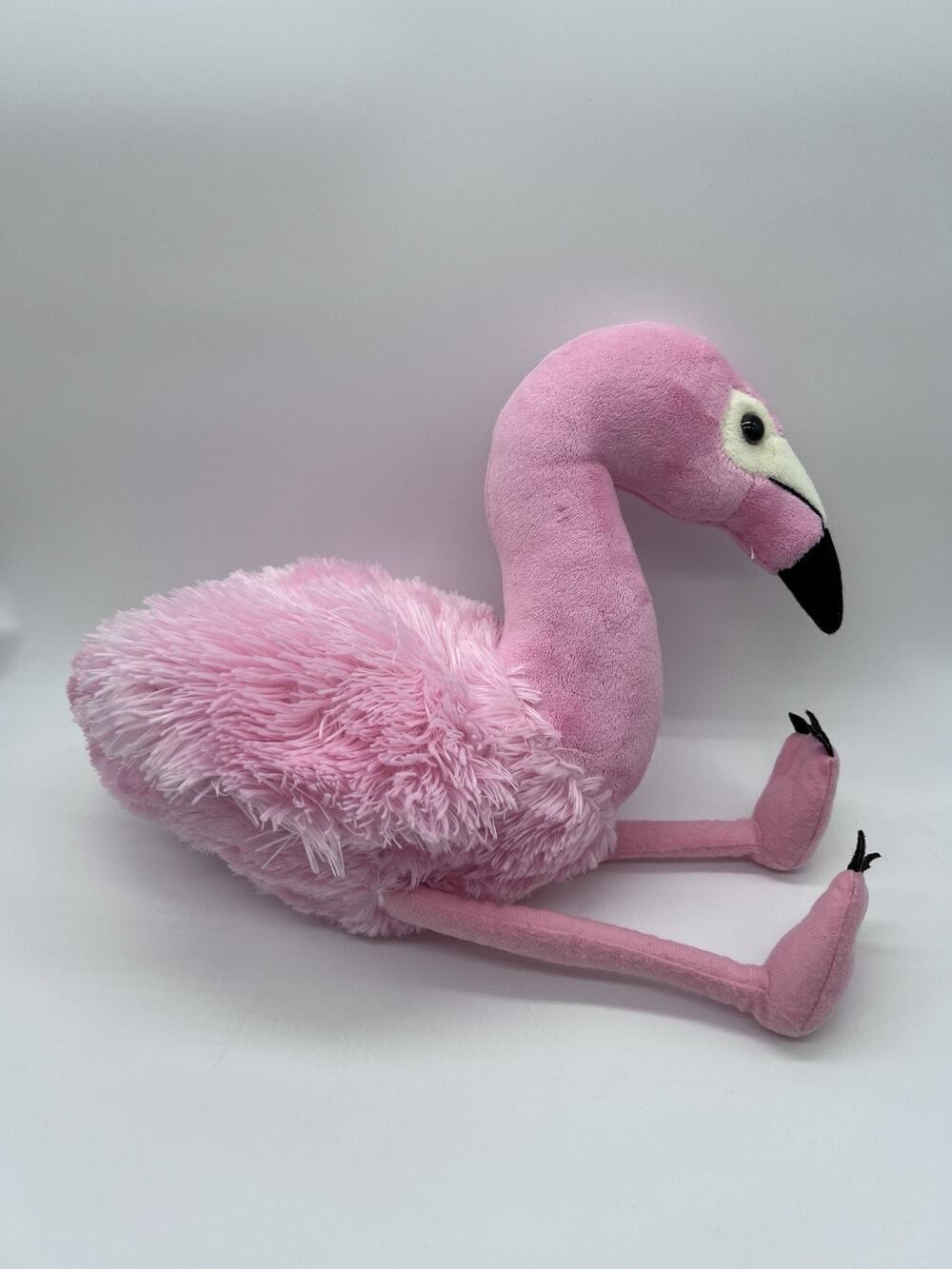 Destination Nation Aurora Sitting Pink Flamingo Stuffed Animal Toy